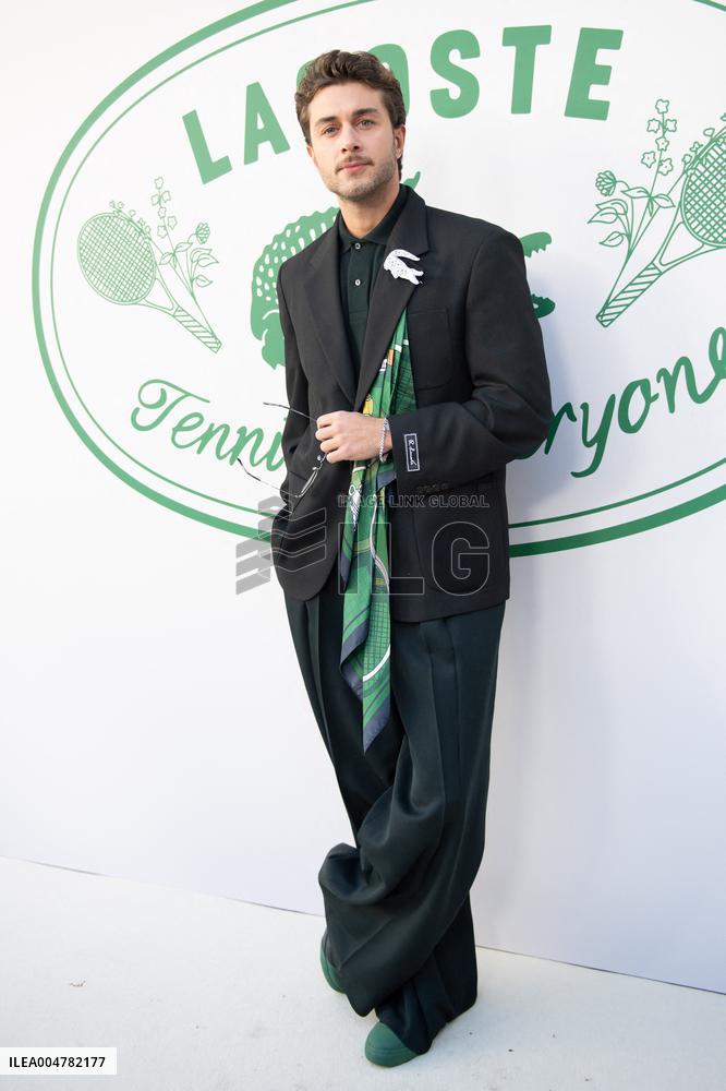 PFW Lacoste Photocall
