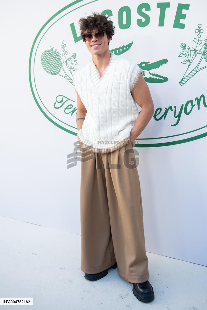 PFW Lacoste Photocall