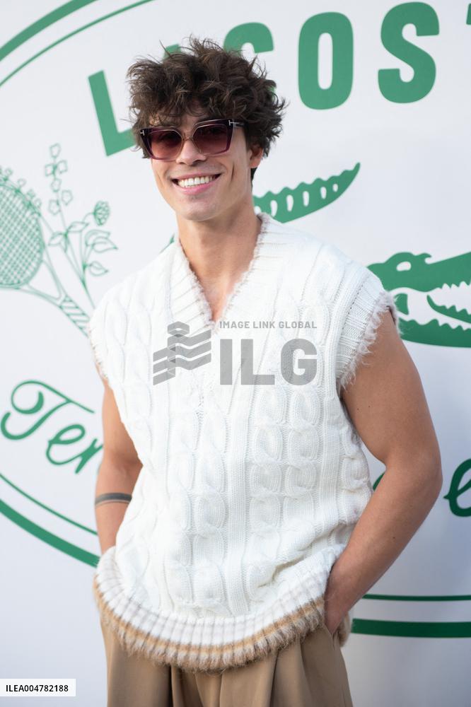 PFW Lacoste Photocall