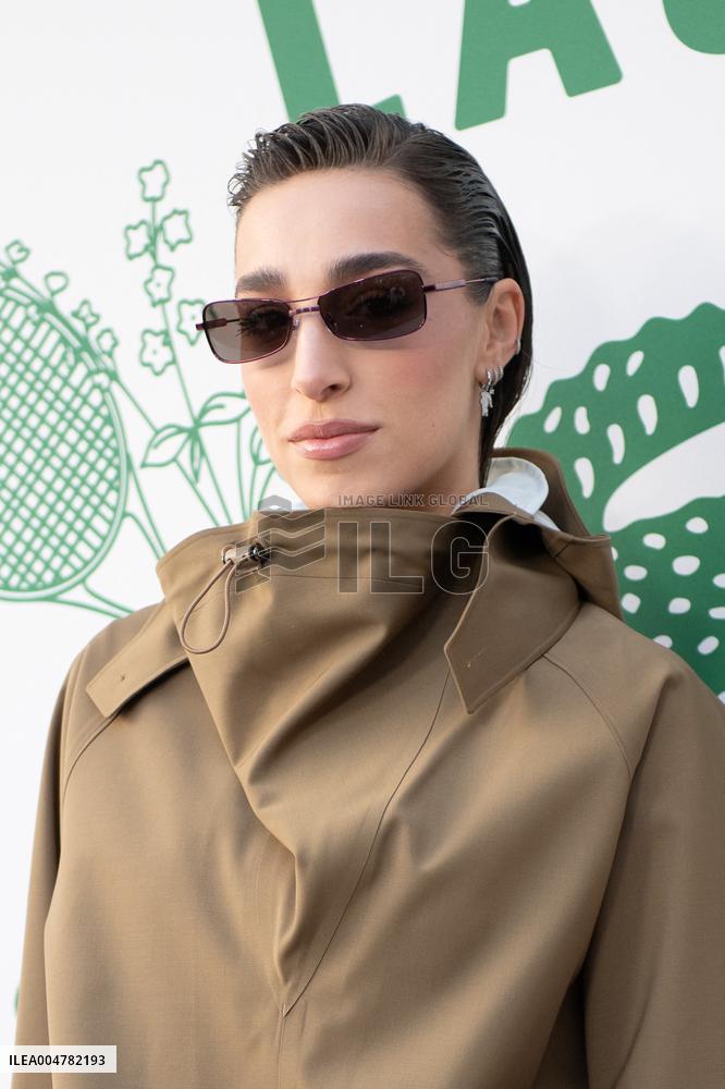 PFW Lacoste Photocall