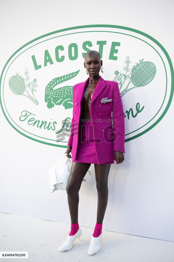 PFW Lacoste Photocall