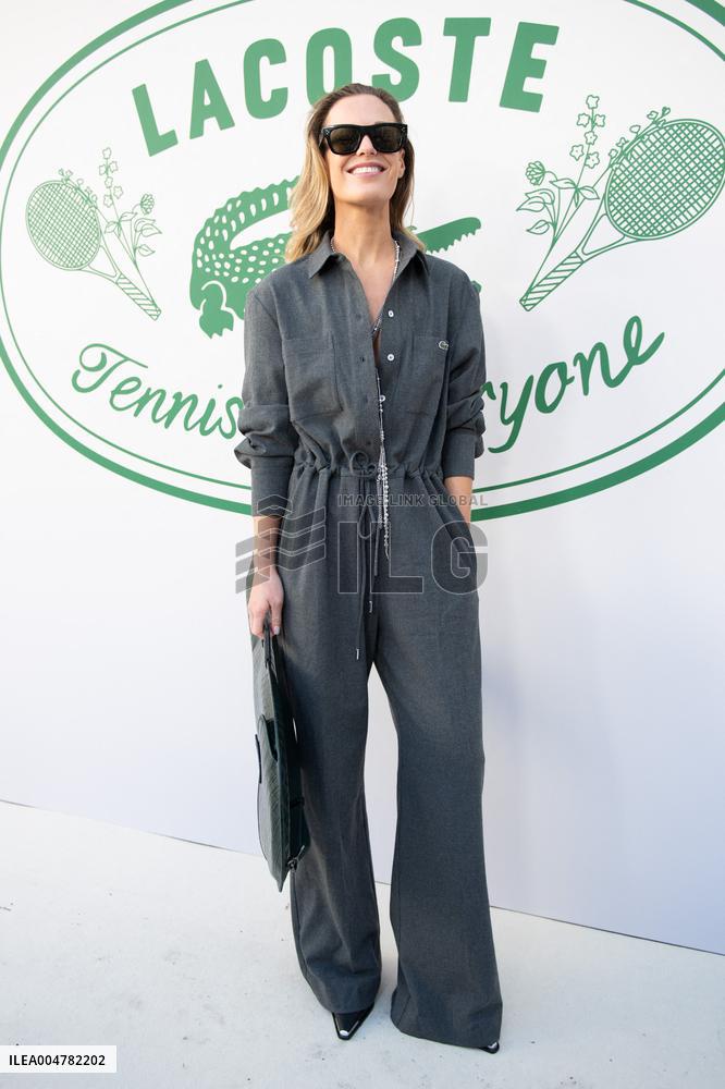 PFW Lacoste Photocall