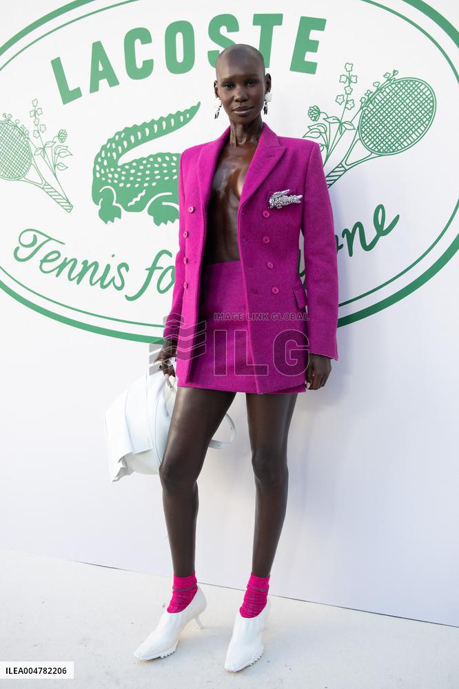 PFW Lacoste Photocall