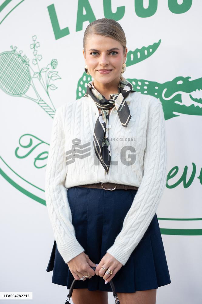 PFW Lacoste Photocall