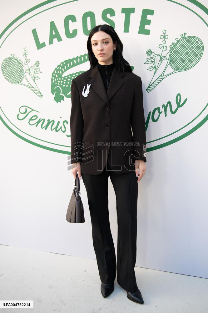 PFW Lacoste Photocall