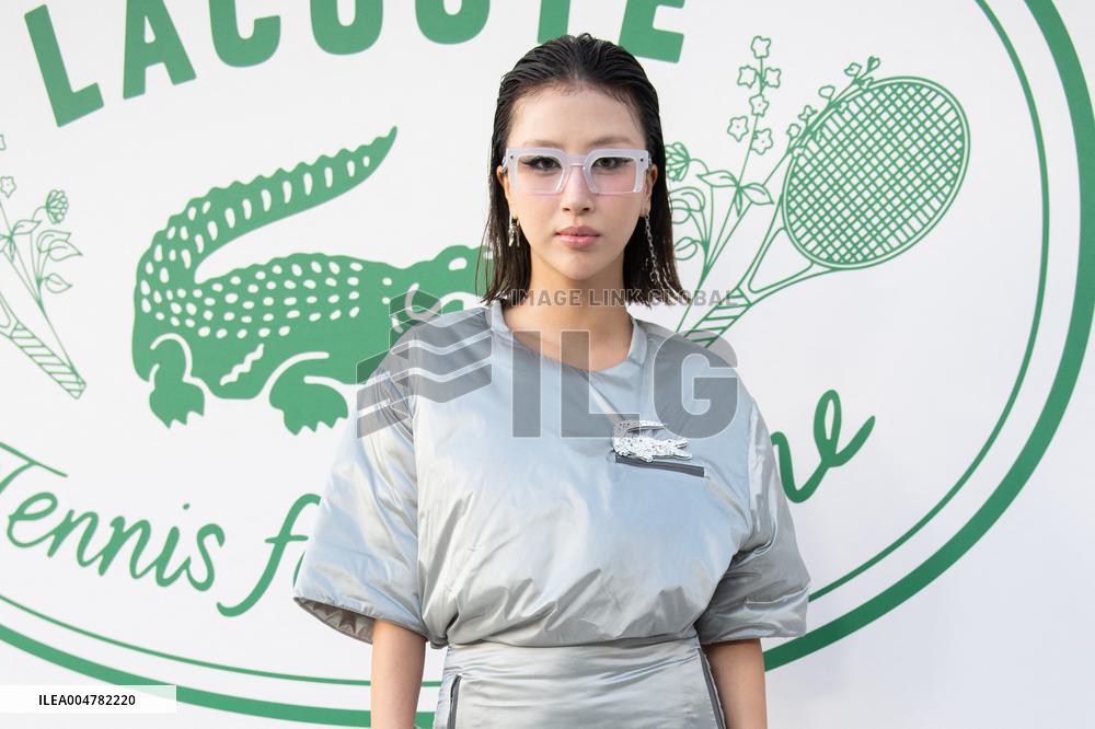 PFW Lacoste Photocall
