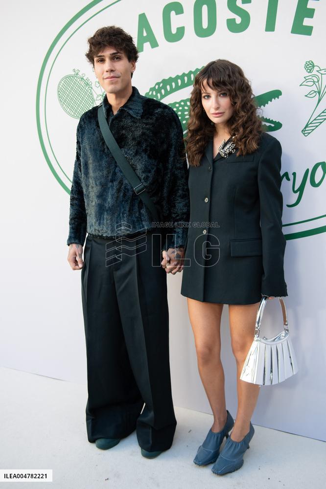 PFW Lacoste Photocall