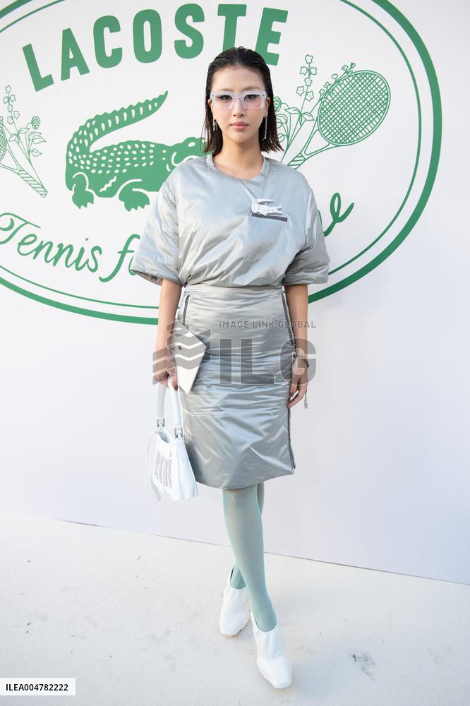 PFW Lacoste Photocall