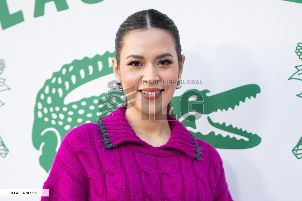 PFW Lacoste Photocall