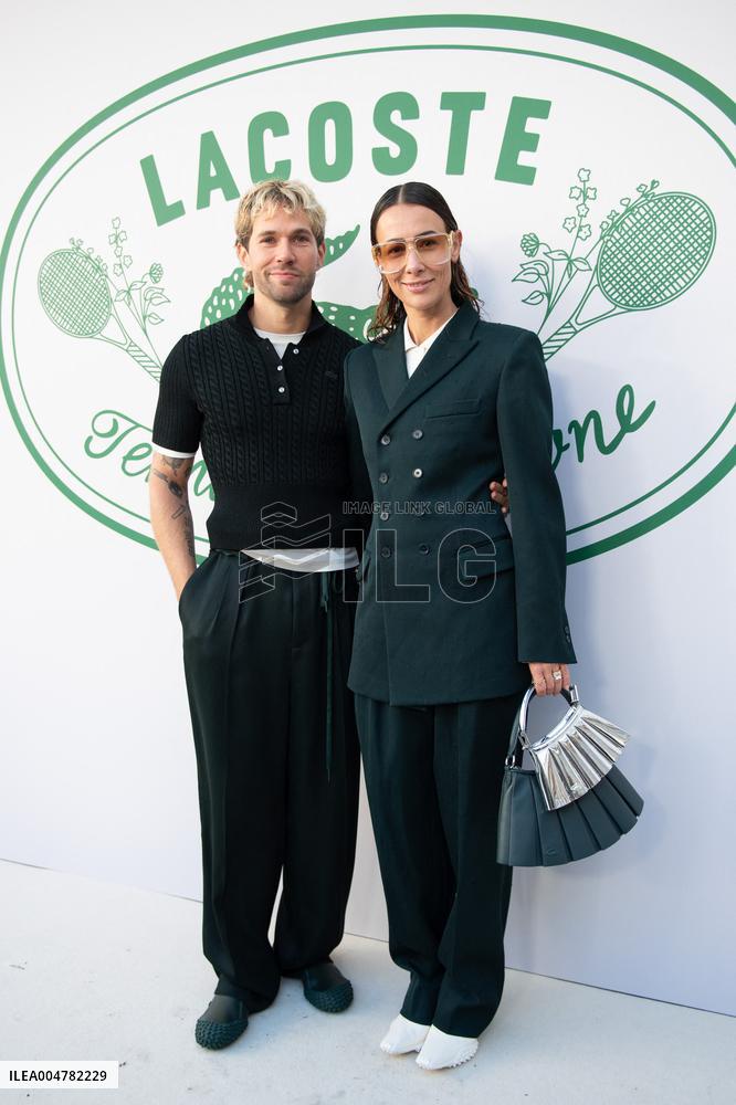 PFW Lacoste Photocall