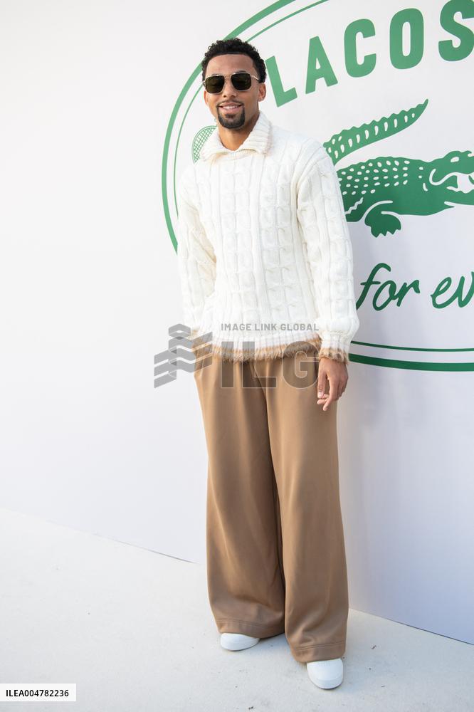 PFW Lacoste Photocall