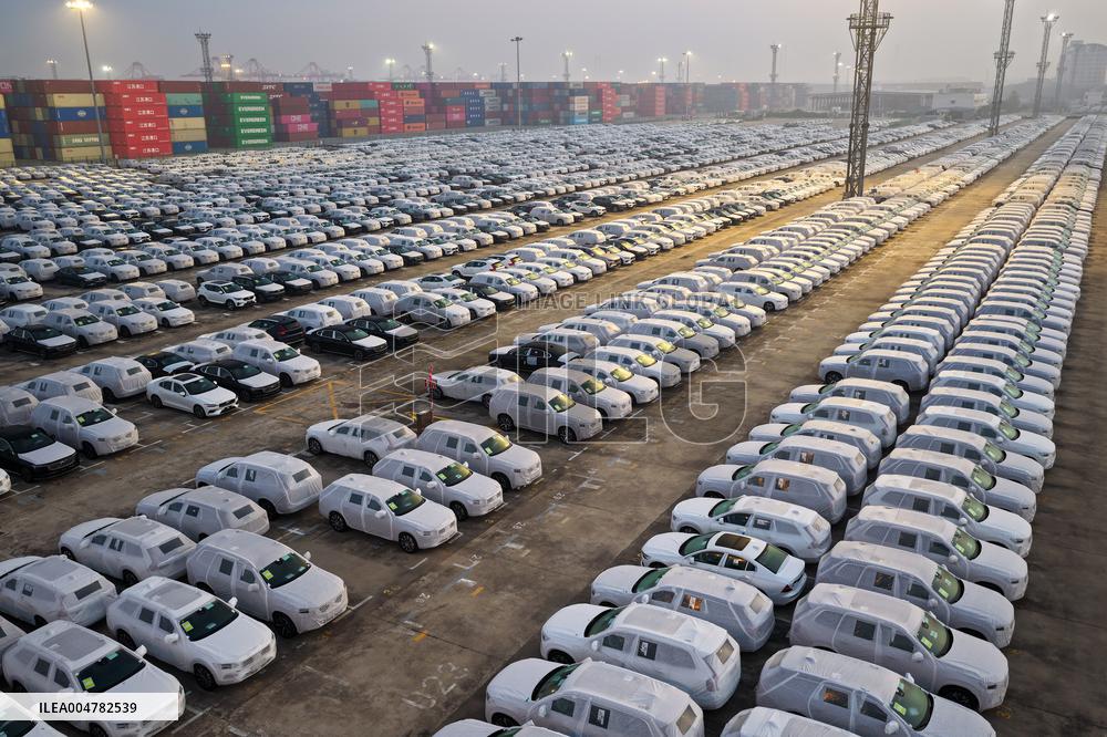 Nanjing Port Vehicles Export