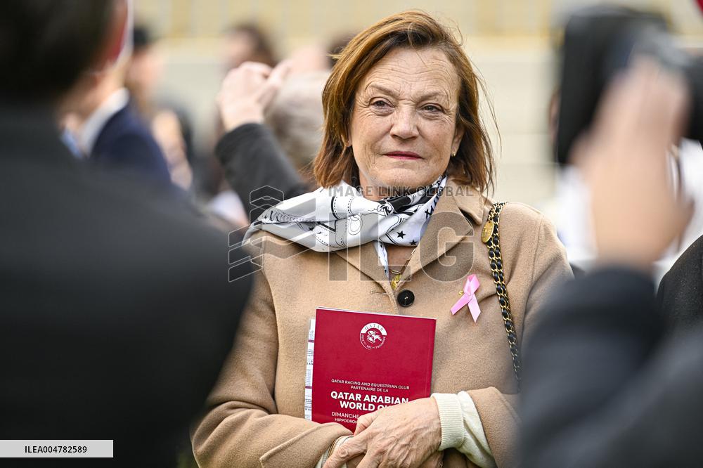 Eric Woerth At Qatar Prix De L Arc de Triomphe - Paris