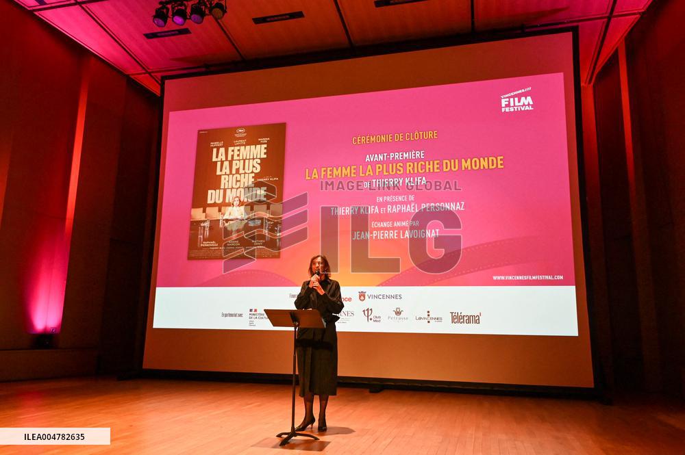 Vincennes film Festival - Closing Ceremony