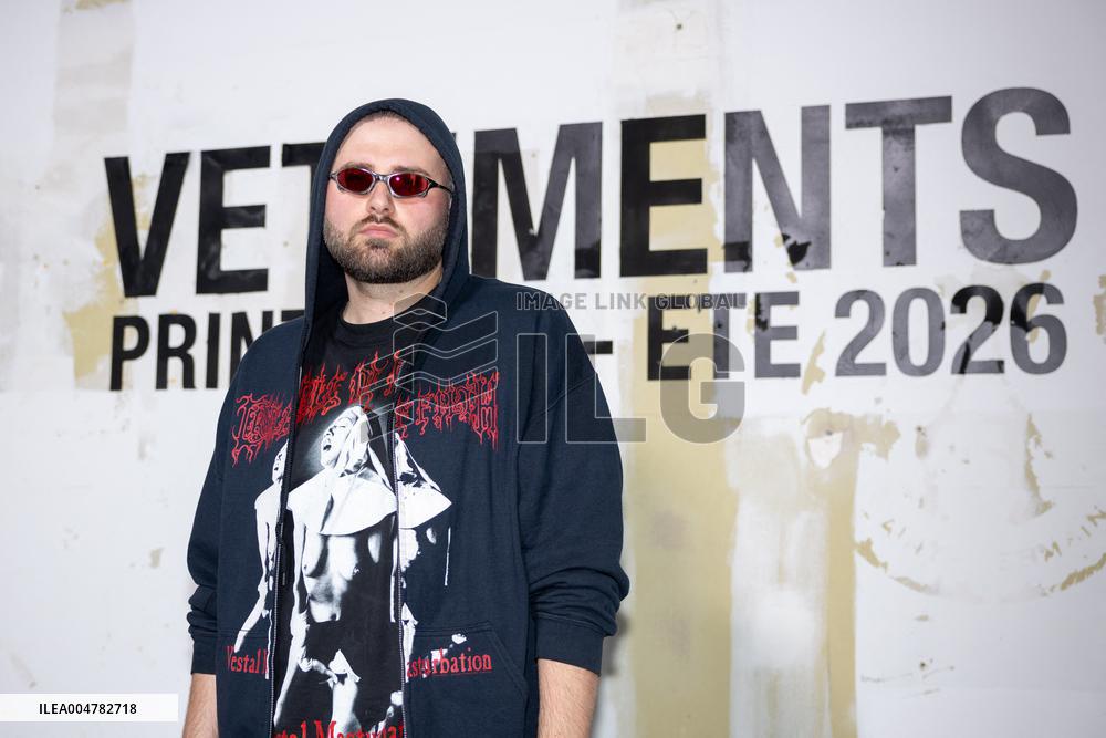 PFW - Vetements Photocall