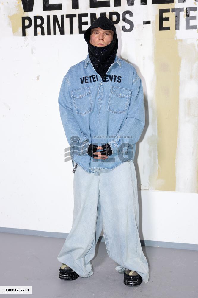 PFW - Vetements Photocall