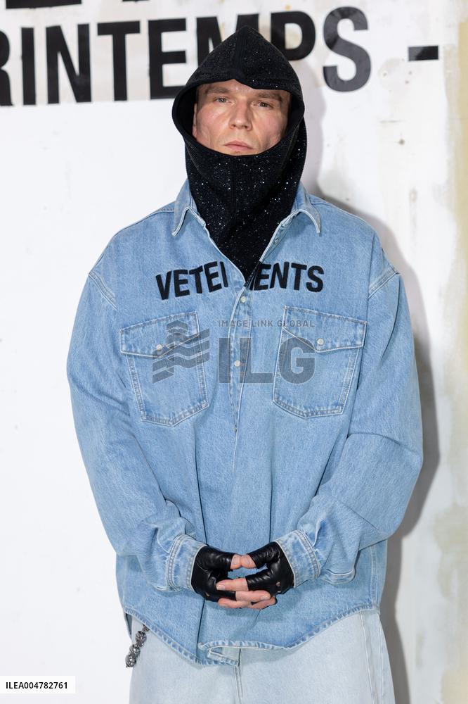 PFW - Vetements Photocall