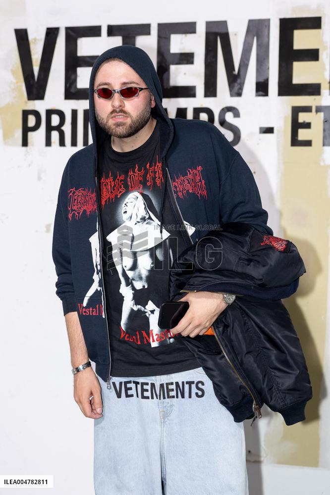 PFW - Vetements Photocall