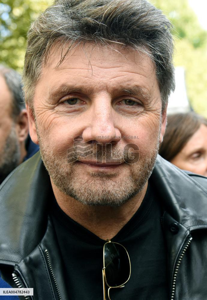 The Tous 7 Octobre Association Organizes A March For Hostages Held By Hamas - Paris