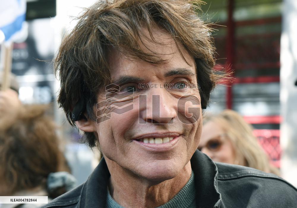 The Tous 7 Octobre Association Organizes A March For Hostages Held By Hamas - Paris