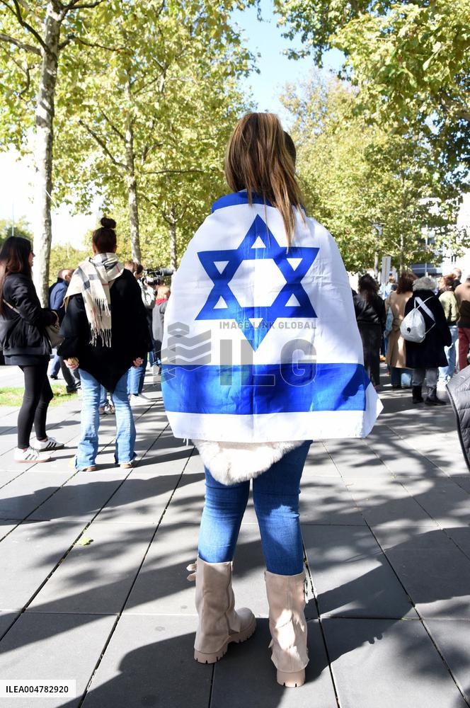 The Tous 7 Octobre Association Organizes A March For Hostages Held By Hamas - Paris