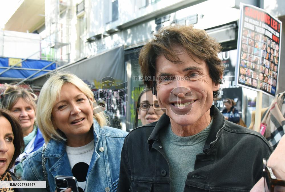 The Tous 7 Octobre Association Organizes A March For Hostages Held By Hamas - Paris