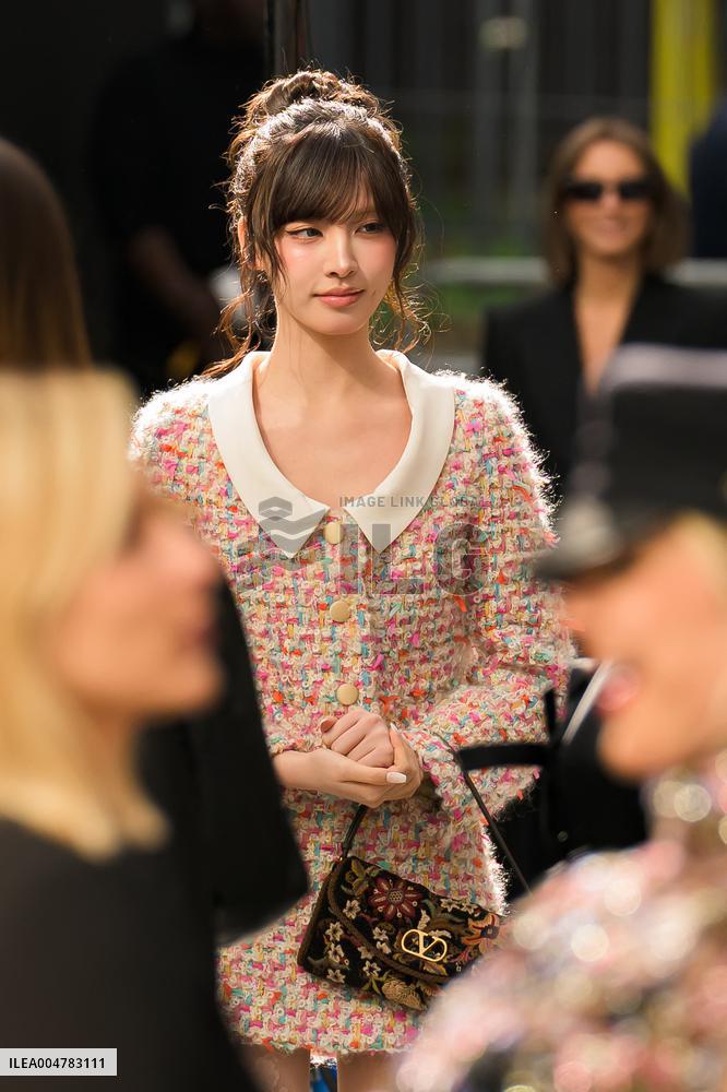 PFW Valentino Outside Arrivals