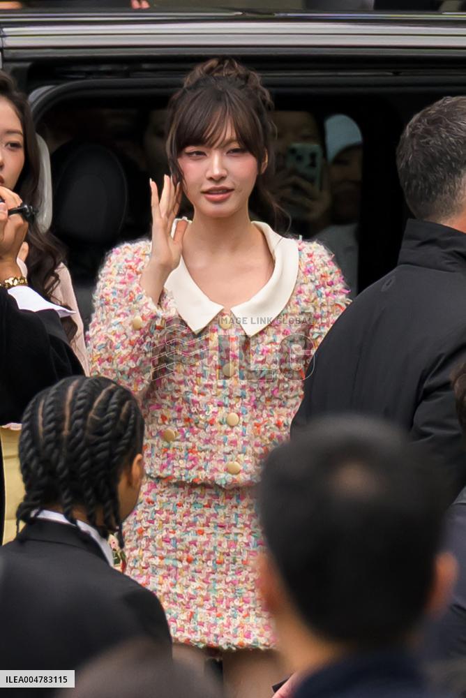PFW Valentino Outside Arrivals