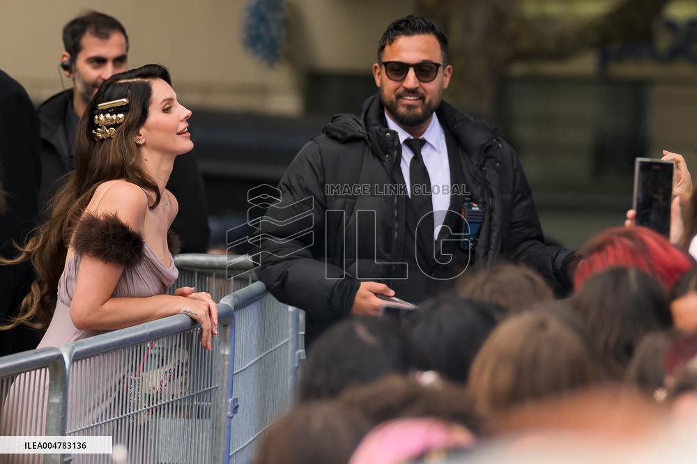PFW Valentino Outside Arrivals