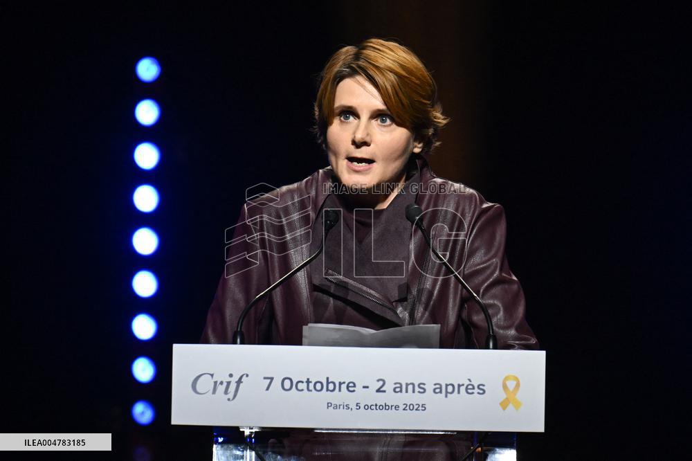 Tribute Evening For October 7 Victims - Paris