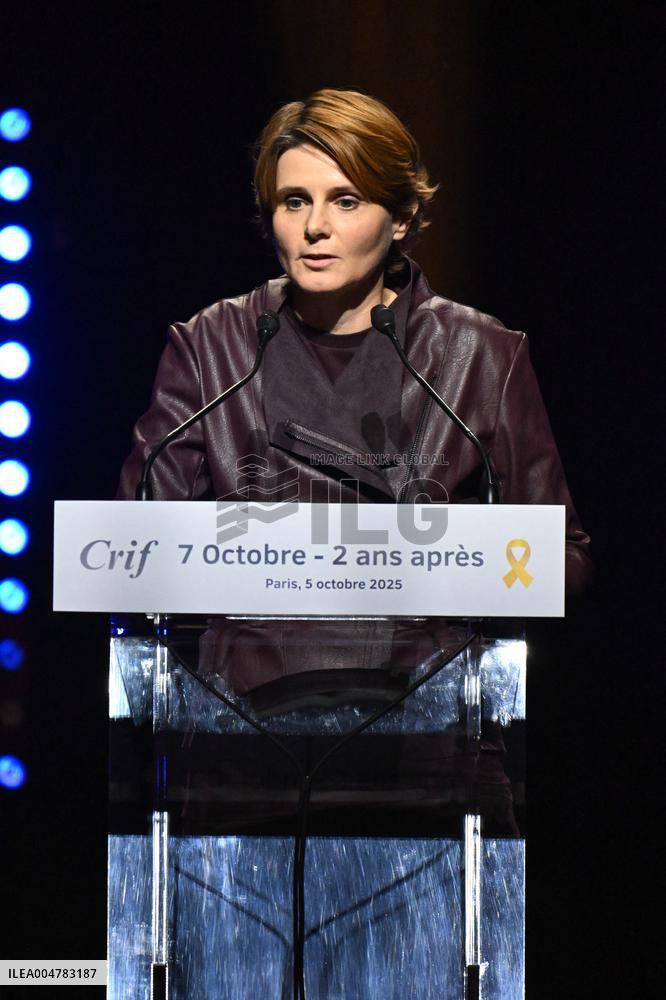 Tribute Evening For October 7 Victims - Paris