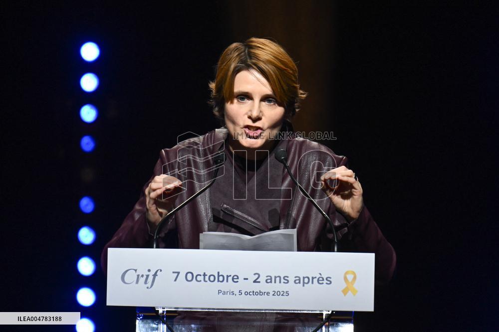 Tribute Evening For October 7 Victims - Paris