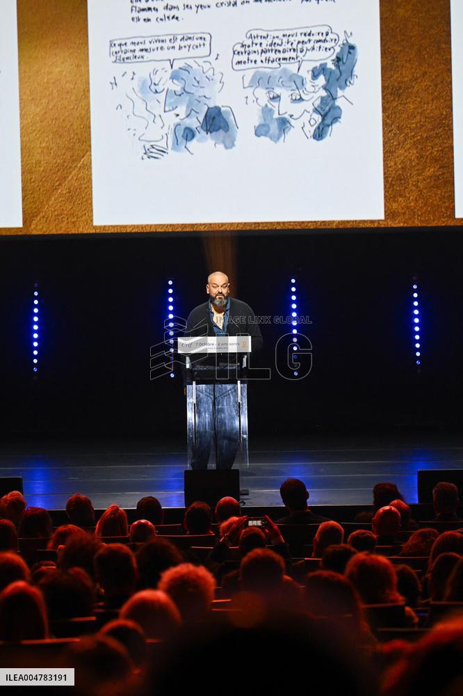 Tribute Evening For October 7 Victims - Paris