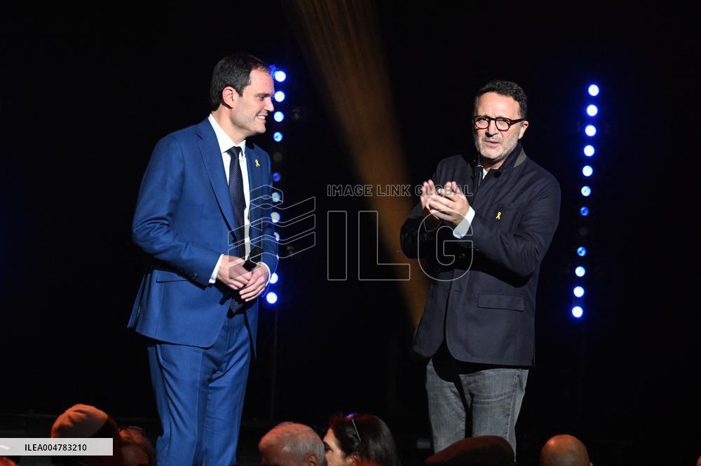 Tribute Evening For October 7 Victims - Paris