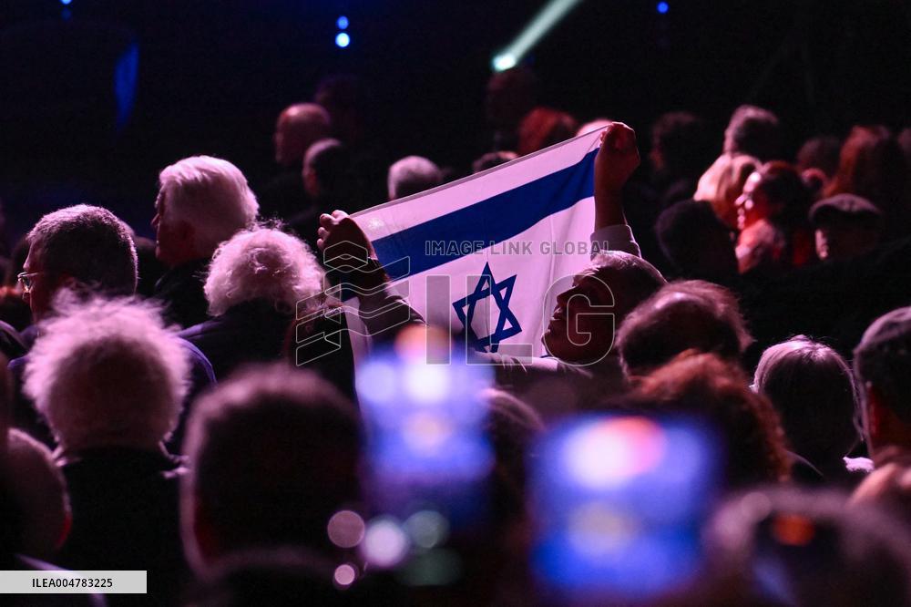 Tribute Evening For October 7 Victims - Paris