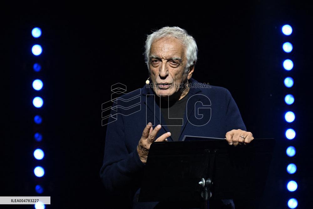 Tribute Evening For October 7 Victims - Paris