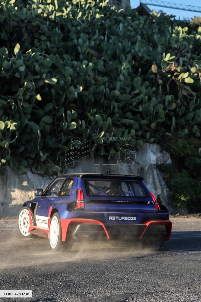 The New Renault 5 Turbo 3E Unveiled On The Calvi Harbour