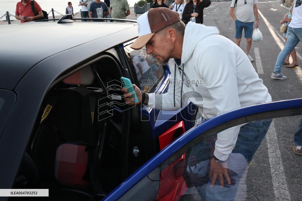 The New Renault 5 Turbo 3E Unveiled On The Calvi Harbour