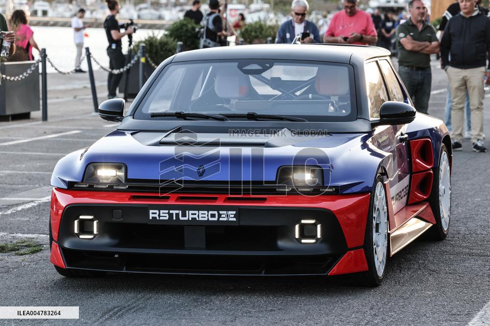 The New Renault 5 Turbo 3E Unveiled On The Calvi Harbour