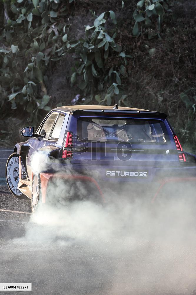 The New Renault 5 Turbo 3E Unveiled On The Calvi Harbour
