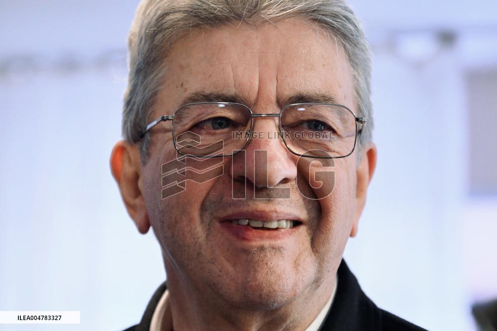 Jean Luc Melenchon And Emmanuel Fernandes LFI - Strasbourg