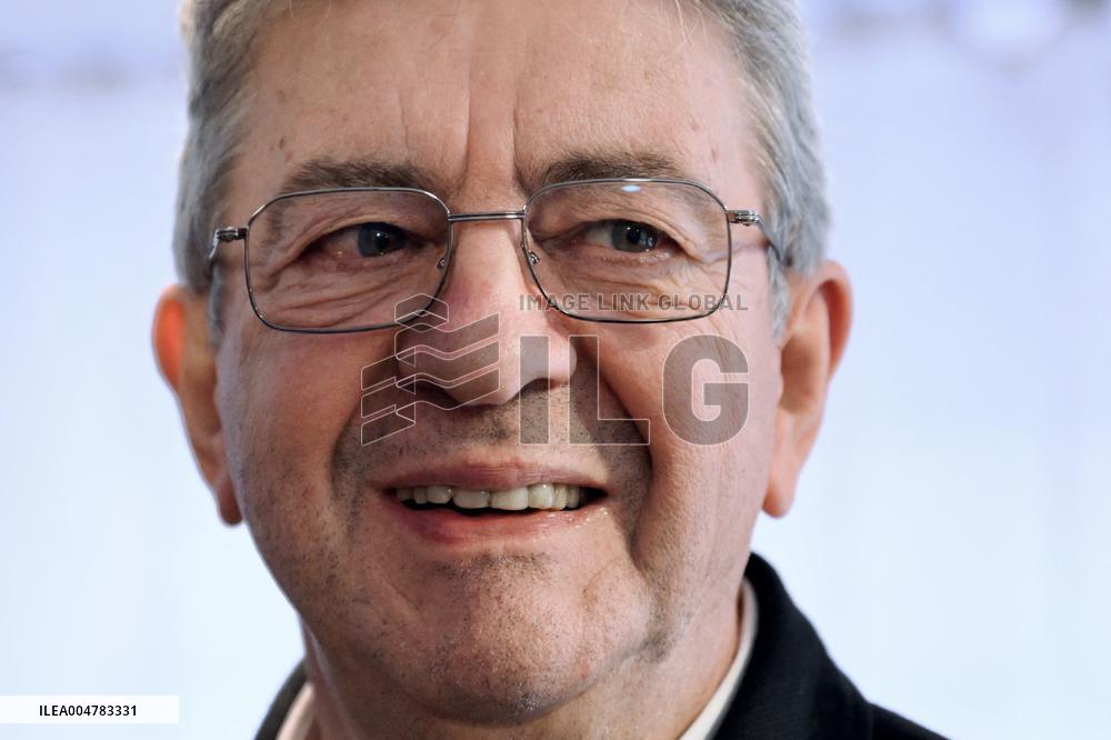 Jean Luc Melenchon And Emmanuel Fernandes LFI - Strasbourg