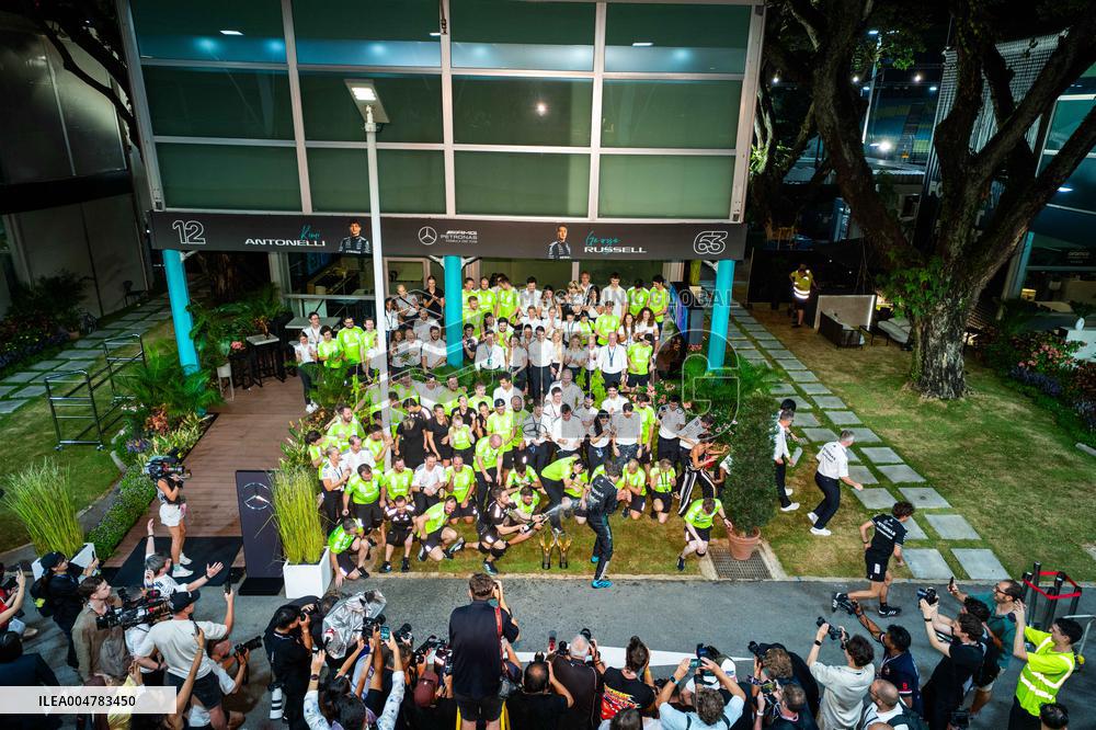 Singapore Grand Prix 2025 - Team Celebrations