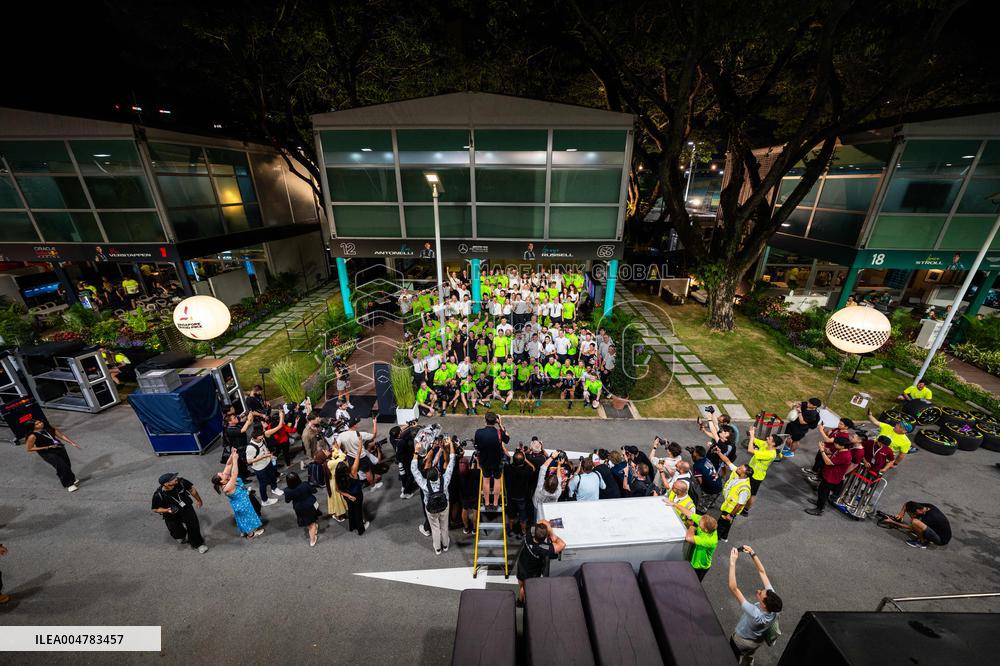 Singapore Grand Prix 2025 - Team Celebrations