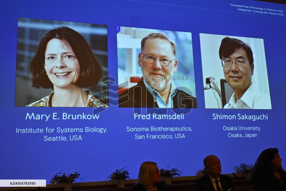 THE NOBEL PRIZE IN PHYSIOLOGY OR MEDICINE IS AWARDED