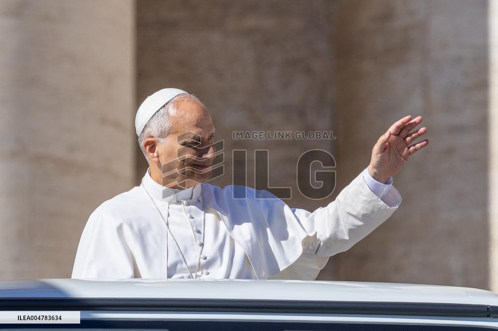 Pope Leo XIV At The Jubilee Audience of the Missionary World and Migrants - Vatican