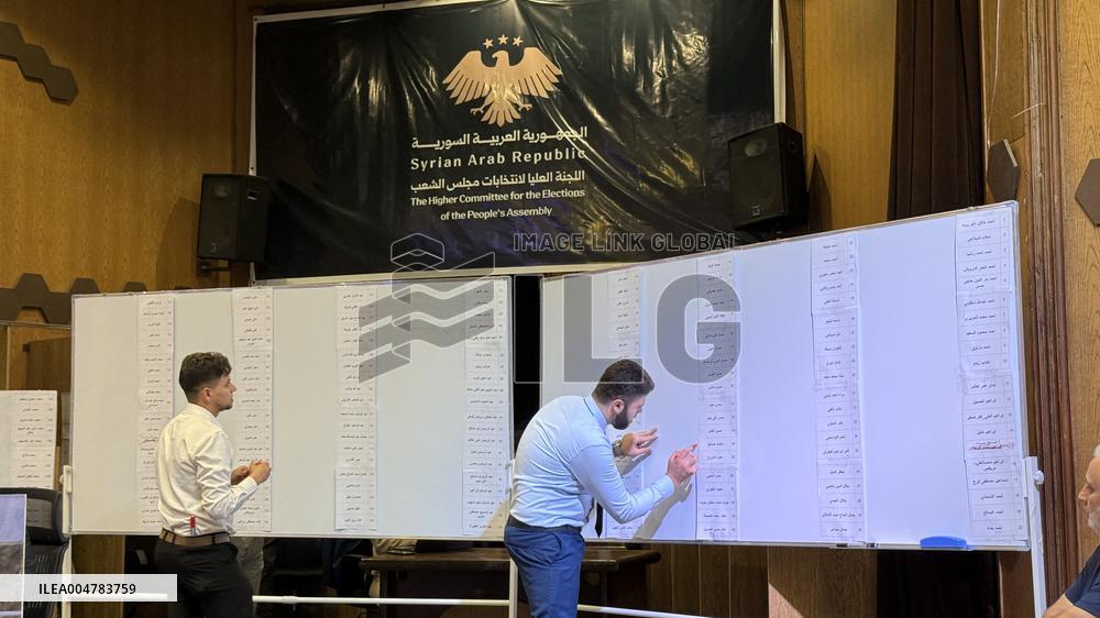 Syria Holds Its First Parliamentary Elections Following the Fall of Bashar al-Assad - Aleppo