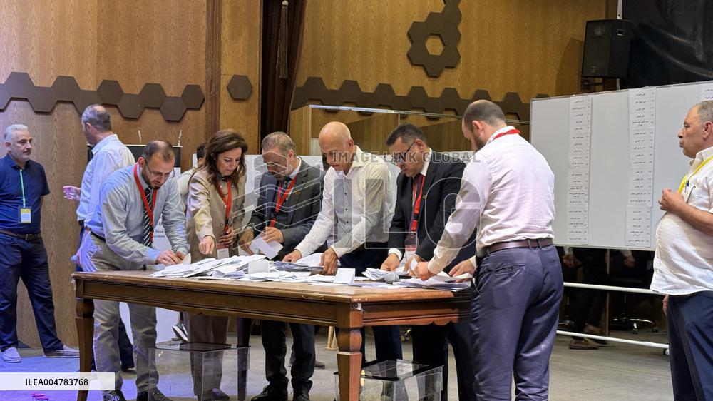 Syria Holds Its First Parliamentary Elections Following the Fall of Bashar al-Assad - Aleppo