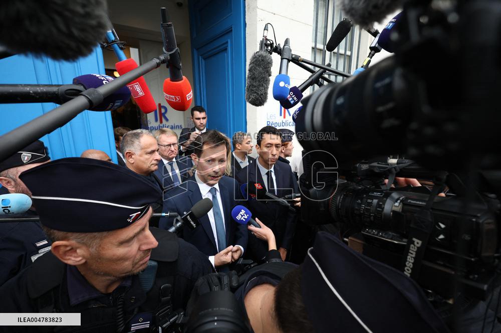 Strategic Committee of Les Republicains - Paris