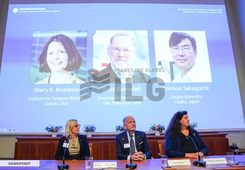 2025 Nobel Prize In Physiology Or Medicine Laureates Announcement - Sweden
